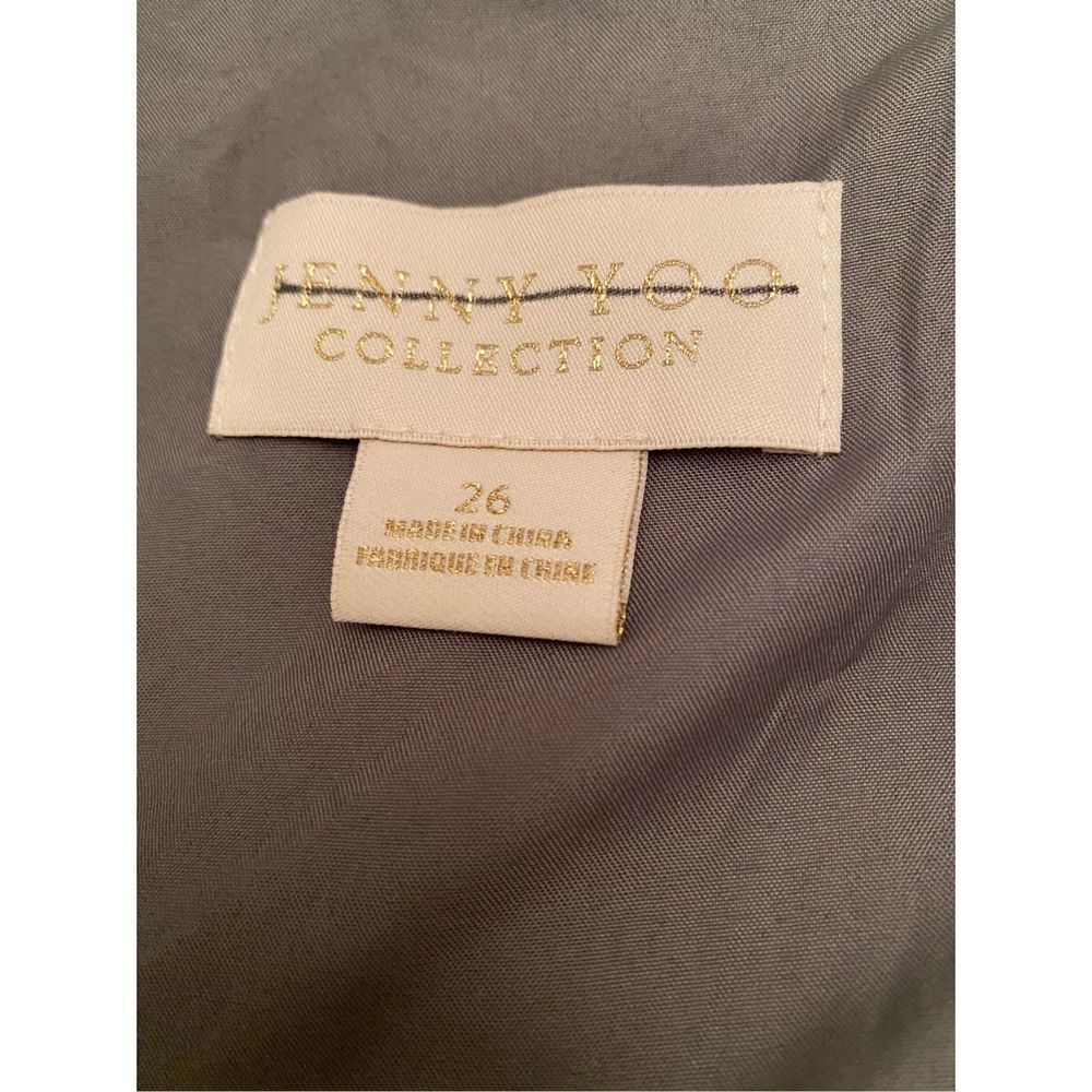 Jenny Yoo Bridesmaid Dress Inesse mineral gray size 26 - Picture 4 of 7